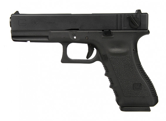 WE G18 GBB Pistol (zwart)