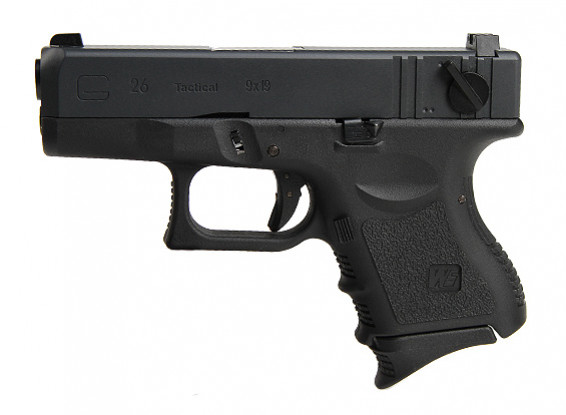 WE G26 GBB Pistol (zwart)