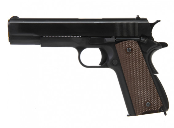 WE Original M1911 GBB Pistol met 2 tijdschrift (A-versie)