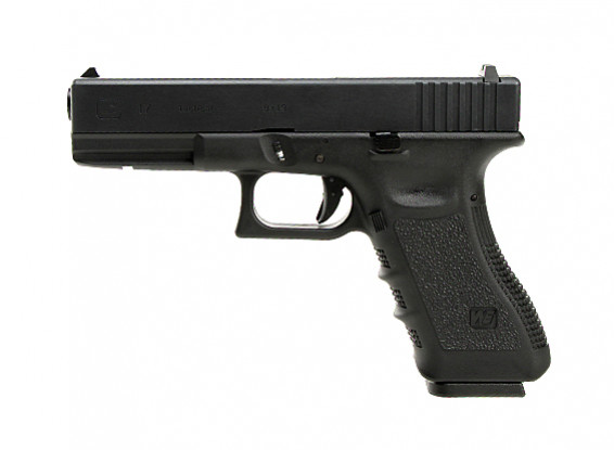 WE G17 GBB Pistol (zwart)