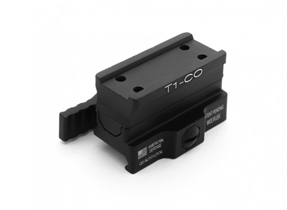 Dytac AD Style co-witeness QD Mount voor replica T1 Dot Sight