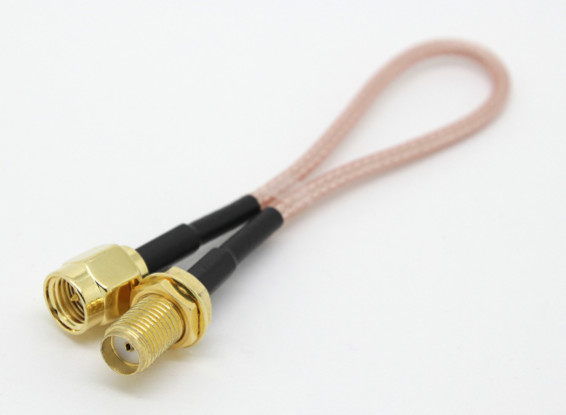 SMA Male - SMA Female 180mm Antenne Extension Fatshark / ImmersionRC Compatible