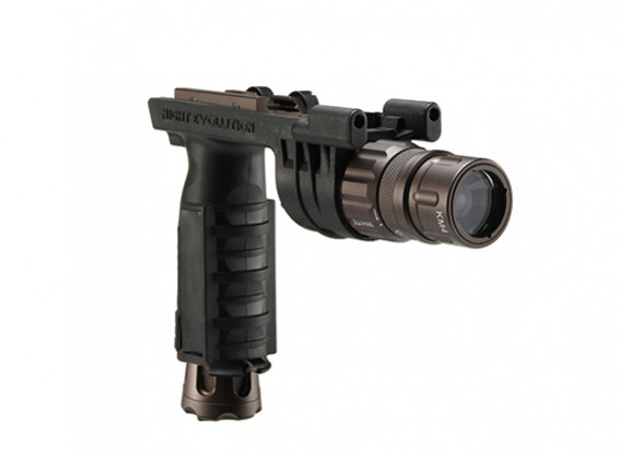 Night Evolution M900V Verticale Foregrip Weaponlight (zwart)