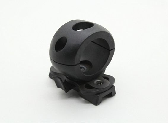 FMA 25mm zaklamp mount voor schold Helm (zwart)