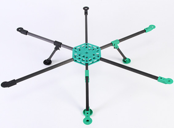 RotorBits HexCopter Kit met modulaire Assembly System (KIT)