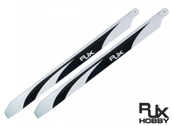 810mm RJX 3K Carbon Fiber Semi-Symmetrische Main Blades