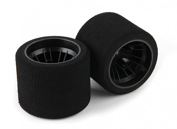 Xceed "Enneti" 1/10 WGT Carbon Rear Foam Tire Set (Soft SH25)
