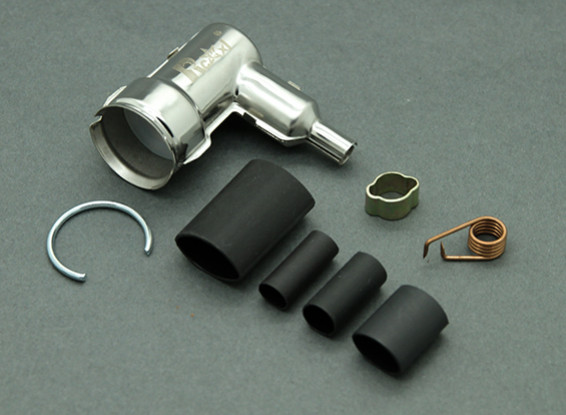 Rcexl bougiedop en Boot Kit voor NGK-BMR6A-14mm Pluggen 90 graden