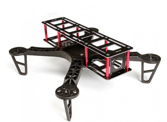 HobbyKing FPV250L Long Frame Drone Een mini formaat FPV Drone (kit)