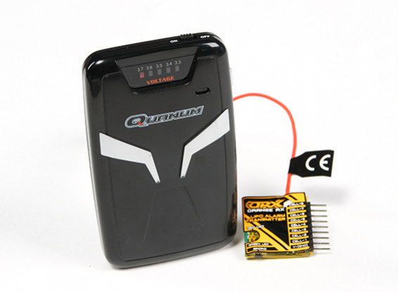 Quanum Pocket Vibration Telemetrie Voltage Meter met alarm (915MHz FM)
