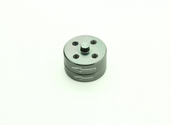 CNC Aluminium Quick Release Self-Aanscherping Prop Adapters Set - Titanium (tegen de klok)