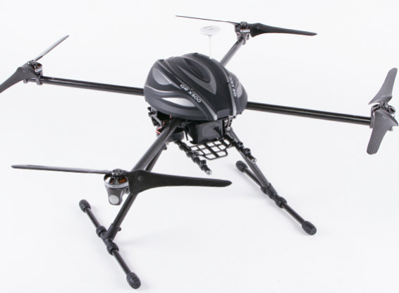 Walkera QR X800 FPV GPS quadcopter w / Zet vrij, Alloy Case (PNF) ** BINNENKORT **