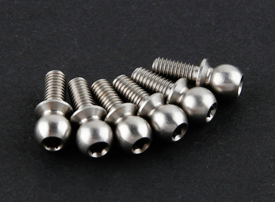 Basher RZ-4 1/10 Rally Racer - Ball End 4.9mm w / 6mm discussie (6 stuks)