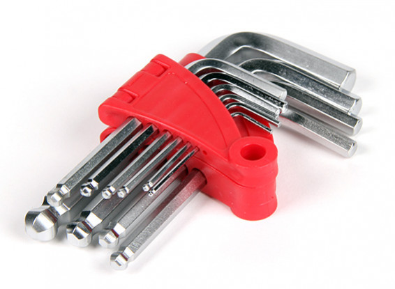 Metric Hex Wrench (Allen Key) ligt op 1,5 ~ 10mm