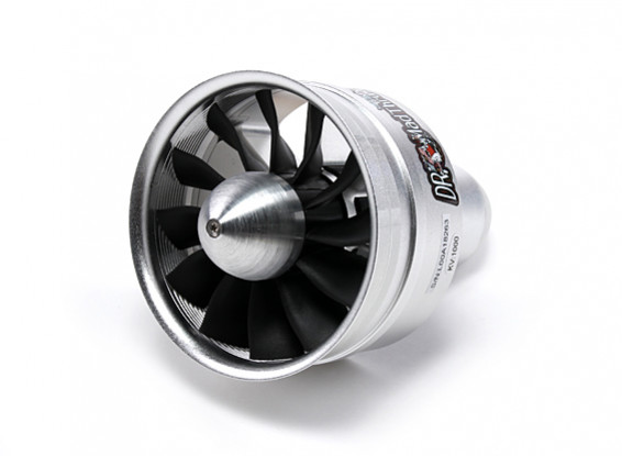 Dr. Mad Thrust 90mm 12 Blade Alloy EDF 1000kv - 4200w (10S) (Counter Rotating)