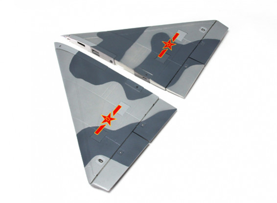 HobbyKing ™ J-10 Krachtige Dragon 956mm - Vervanging Wing Set