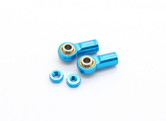 Actieve Hobby Aluminum Spanschroef Ballend 20mm (blauw)