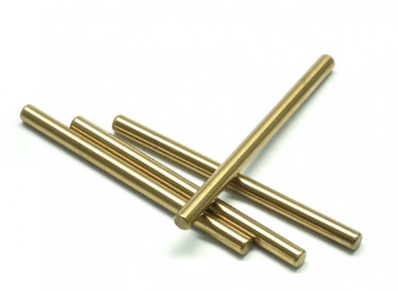 VBC Racing WildFireD06 - Titanium Coated Suspension Arm Pin (4 stuks)