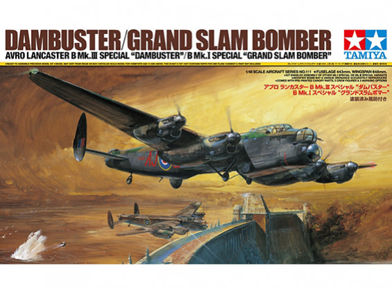 Tamiya 1/48 Schaal Avro Lancaster bommenwerper plastic model kit