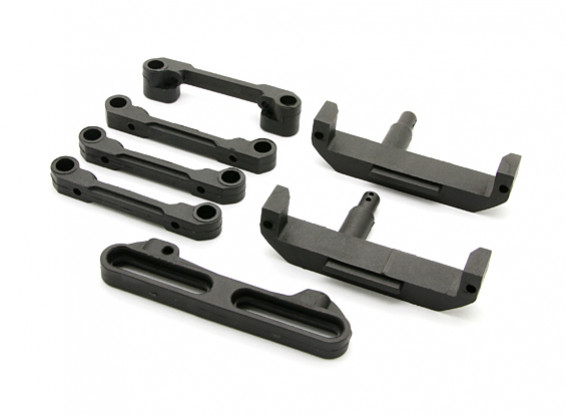 BSR Racing M.RAGE 4WD M-Chassis - Suspension Mount Parts (Front)