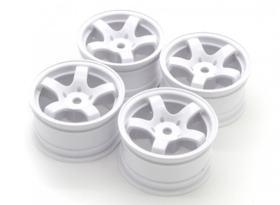 Sweep Mini 5 Spoke Wheel Type A - White (4 stuks)
