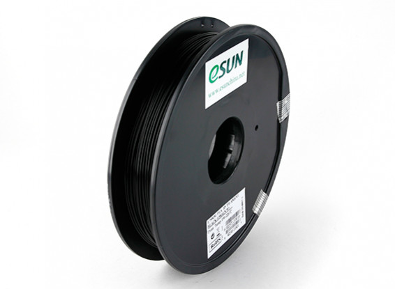 ESUN 3D-printer Filament Black 1.75mm PLA 0,5 kg Spool