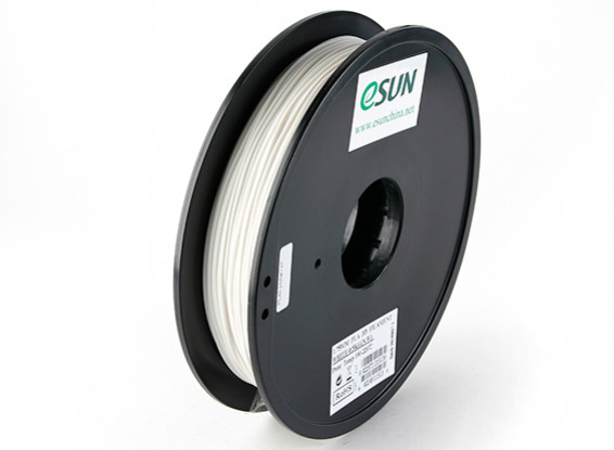 ESUN 3D-printer Filament White 1.75mm PLA 0,5 kg Spool