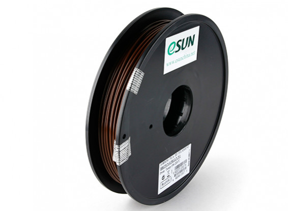 ESUN 3D-printer Filament Brown 3mm PLA 0,5 kg Spool