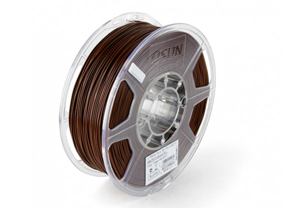 ESUN 3D-printer Filament Brown 1.75mm PLA 1kg Roll