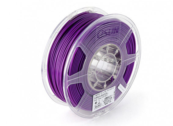 ESUN 3D-printer Filament Purple 3mm PLA 1kg Roll