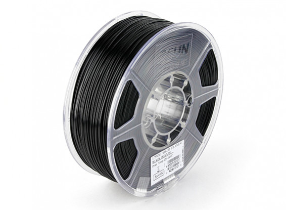 ESUN 3D-printer Filament Black 1.75mm ABS 1kg Roll