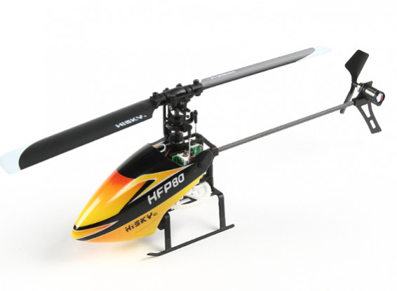 HiSky HFP80 V2 Mini Fixed Pitch RC Helicopter (B & F)