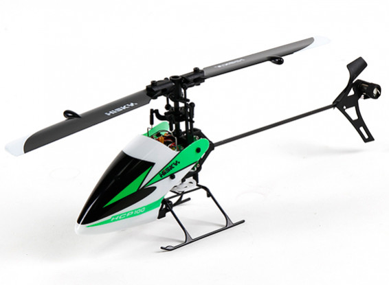HiSky HCP100 Collective Pitch 6 Channel Flybarless Helicopter Mode 2 (Ready to Fly)
