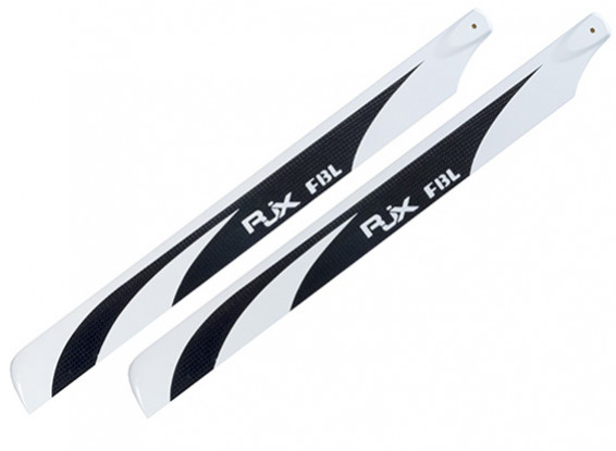 RJX Hoge kwaliteit Carbon Fiber Main Blades (470mm) FBL