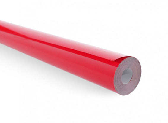 Covering Film Solid Bright Red (5mtr) 102