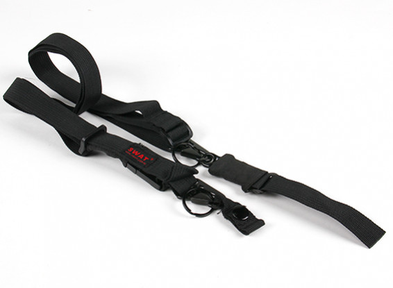 SWAT quick release tactische sling (zwart)