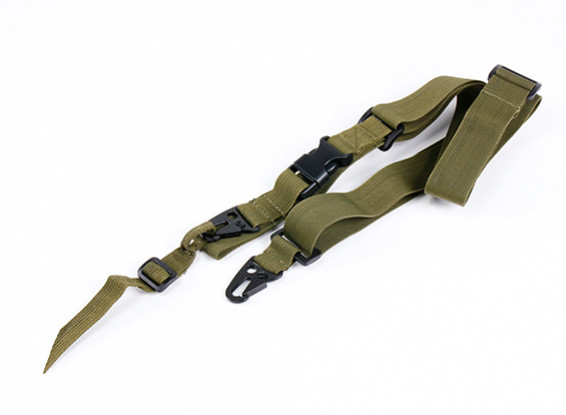 SWAT quick release tactische sling voor Vaste voorraad (Olive Drab)
