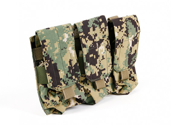 SWAT Molle M4 Triple Mag Pouch (AOR2)