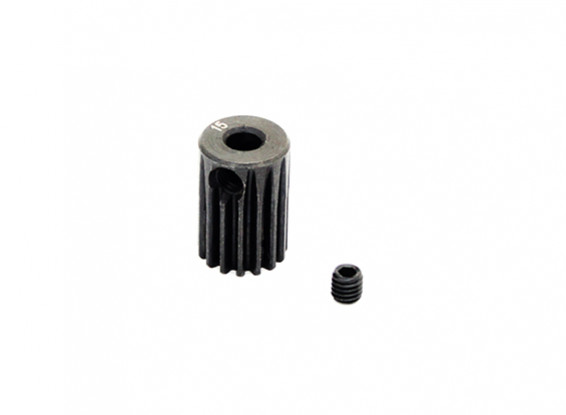Hobbyking ™ 0.5M gehard staal Helicopter Pinion Gear 3.17mm Shaft - 15T