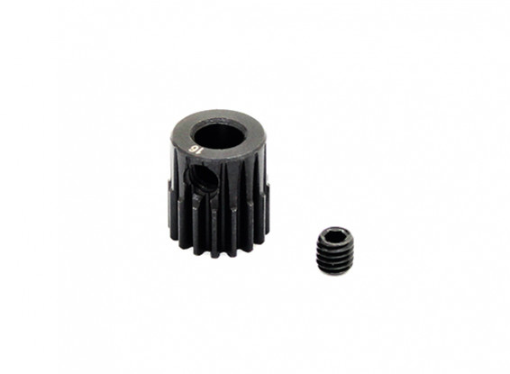 Hobbyking ™ 0.6M gehard staal Helicopter Pinion Gear 5mm Shaft - 16T