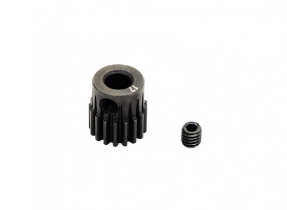 Hobbyking ™ 0.6M gehard staal Helicopter Pinion Gear 5mm Shaft - 17T