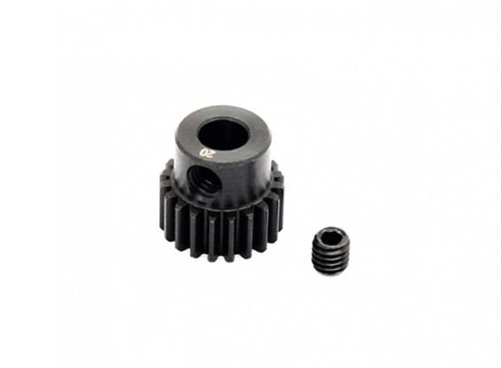 Hobbyking ™ 0.6M gehard staal Helicopter Pinion Gear 5mm Shaft - 20T