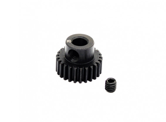 Hobbyking ™ 0.6M gehard staal Helicopter Pinion Gear 5mm Shaft - 25T