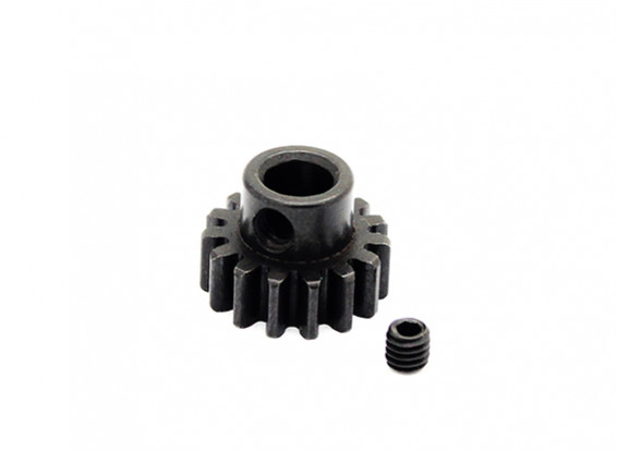 Hobbyking ™ 1.0M gehard staal Helicopter Pinion Gear 6mm Shaft - 15T