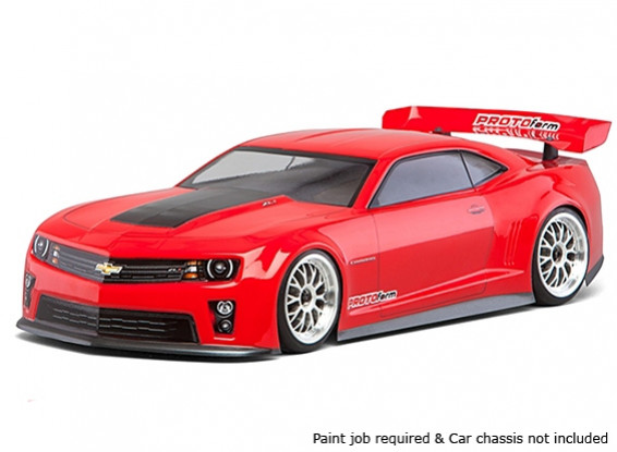 Protoform Chevy Camaroa ZL1 Clear Body for 190mm TC