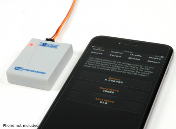 X-CAR Beast Pro Wifi ESC Programmer - Android of IOS