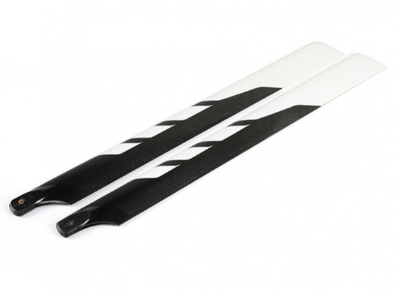 600mm High Quality Carbon Main Blades V2 Boutgat: 4mm