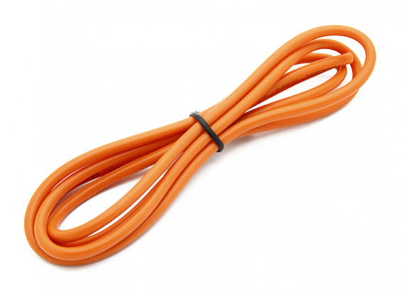 Turnigy Hoge kwaliteit 14AWG Silicone Wire 1m (Orange)