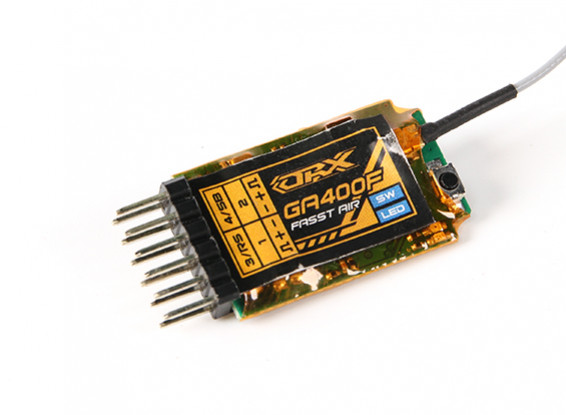 OrangeRx GA400F Futaba FASST Compatibel 4ch 2.4Ghz ontvanger met RSSI en SBus
