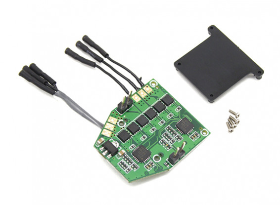 Alleen Assault 100 Flybarless Helicopter Vervanging PCB Board Turnigy RF-module Version